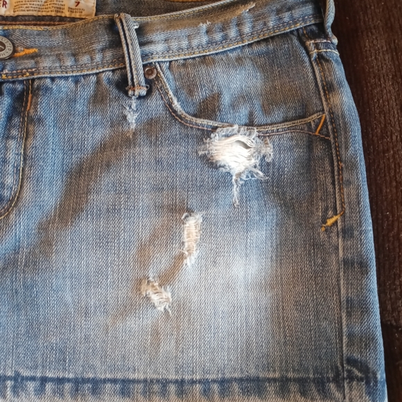 Hollister jean skirt - Picture 2 of 9